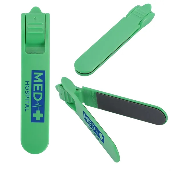 Medium Green color option for Salon Folding Dual Nail File