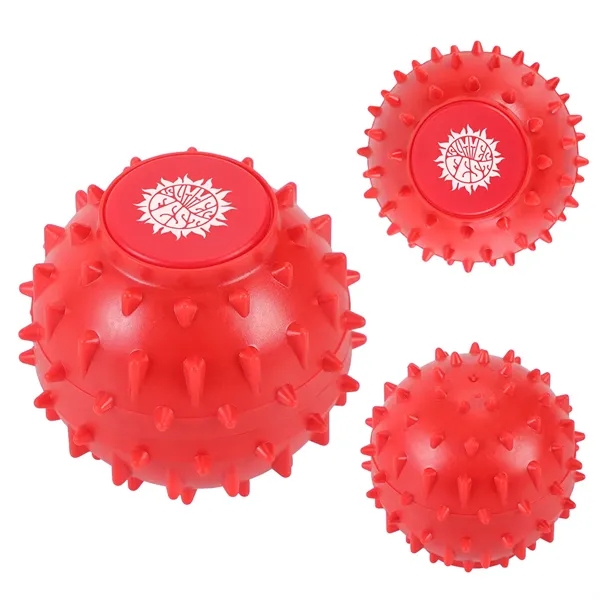 Medium Red color option for Spike Massage Ball
