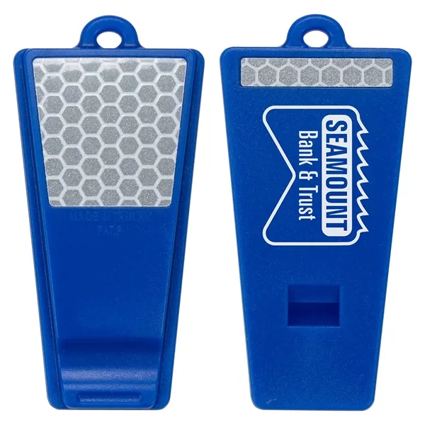Medium Blue color option for Safety First Reflective Whistle
