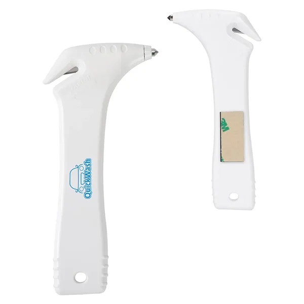 Medium White color option for Car Escape Tool With Cutter