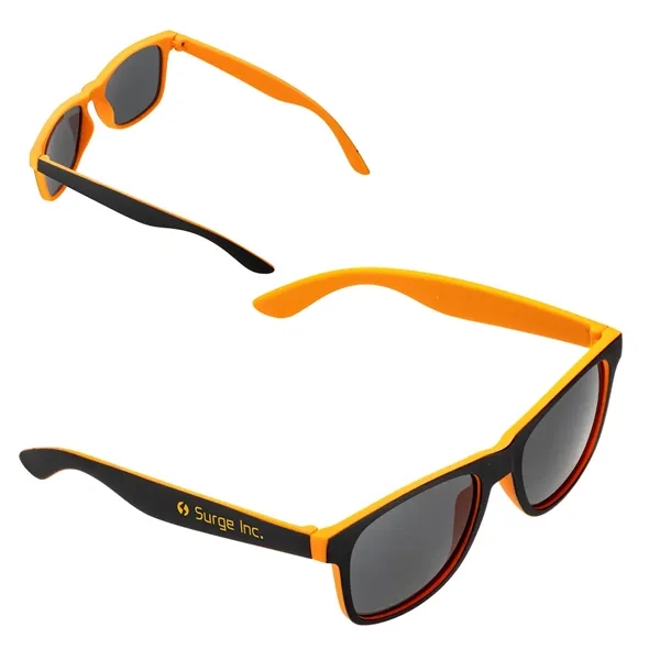 Black/Orange color option for Jupiter Sunglasses