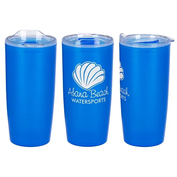 Medium Blue color option for Echelon 22 Oz Polypropylene Tumbler