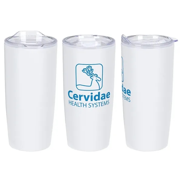 Medium White color option for Echelon 22 Oz Polypropylene Tumbler