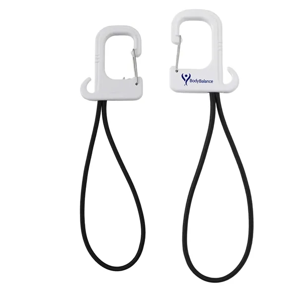 Medium White color option for Swivel Clip Folding Bag Hanger