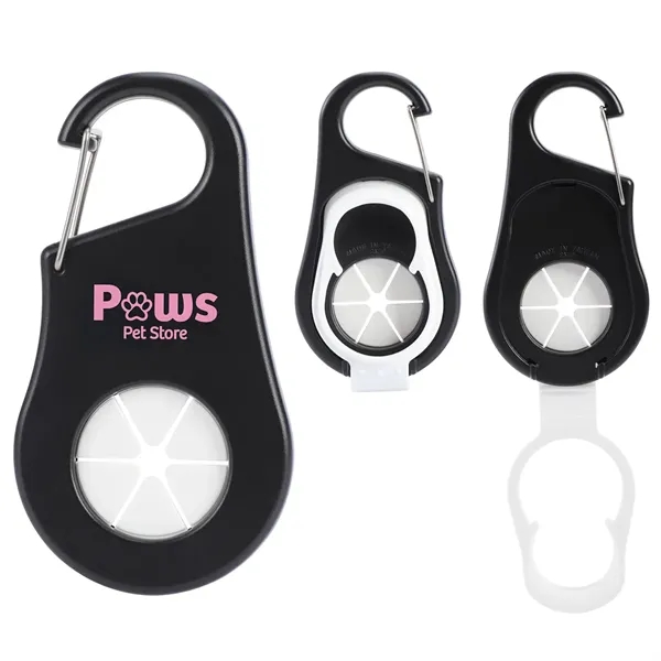 Medium Black color option for Clipper Towel & Bottle Holder