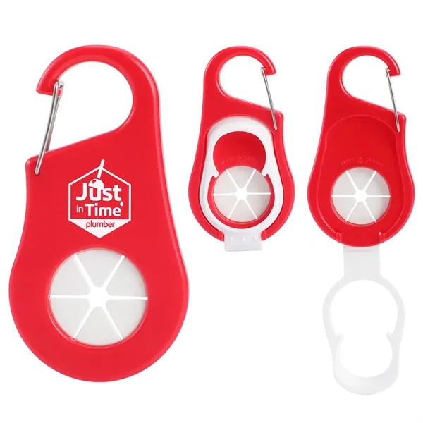 Medium Red color option for Clipper Towel & Bottle Holder