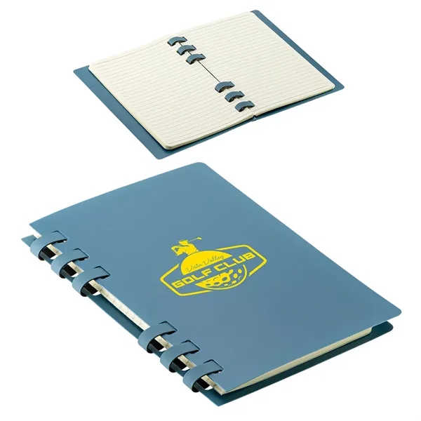 Medium Blue color option for Campus 6 Ring Notebook Made With Repreve® Recycled Polyprop