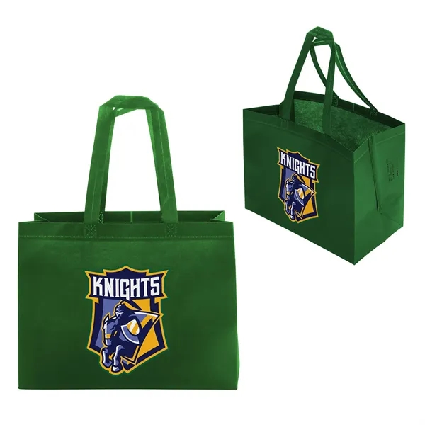 Medium Green color option for Kingston 80 Gsm Recycled Non Woven Polypropylene Heat Sealed