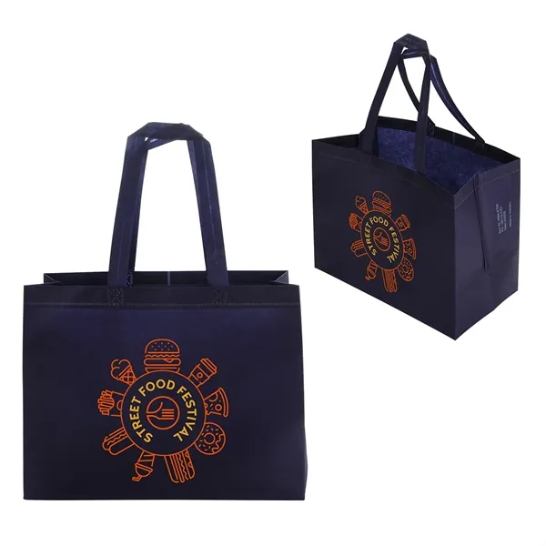 Medium Navy Blue color option for Kingston 80 Gsm Recycled Non Woven Polypropylene Heat Sealed