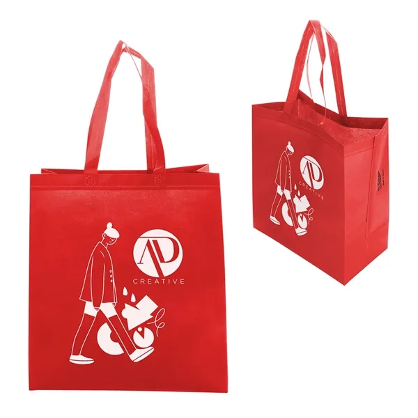 Medium Red color option for Freeport 80 Gsm Recycled Non Woven Polypropylene Heat Sealed