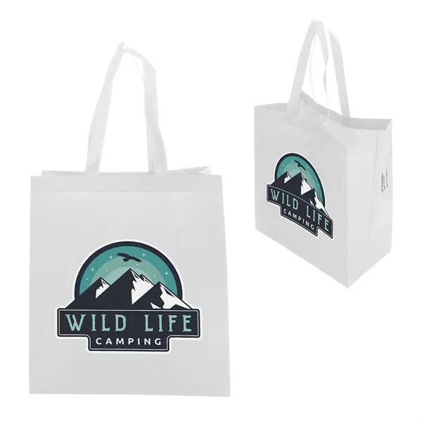 Medium White color option for Freeport 80 Gsm Recycled Non Woven Polypropylene Heat Sealed