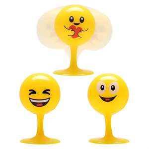 Photo of Emoji Bopper Desk Ball With Suction Cup