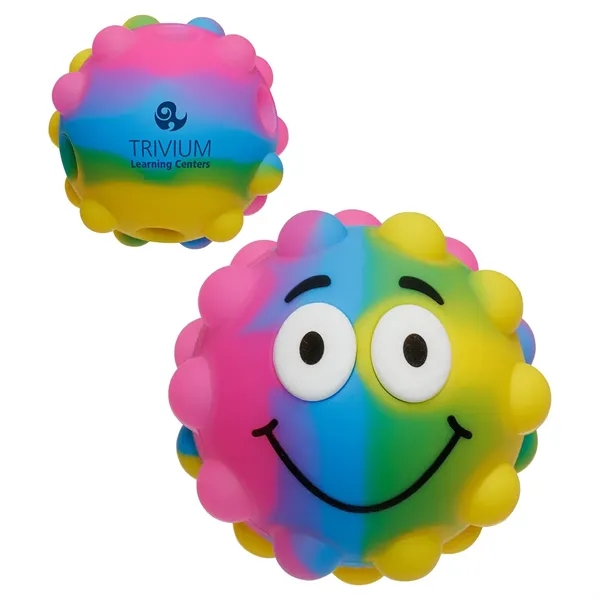 Rainbow color option for Eye Popping Push Pop Ball
