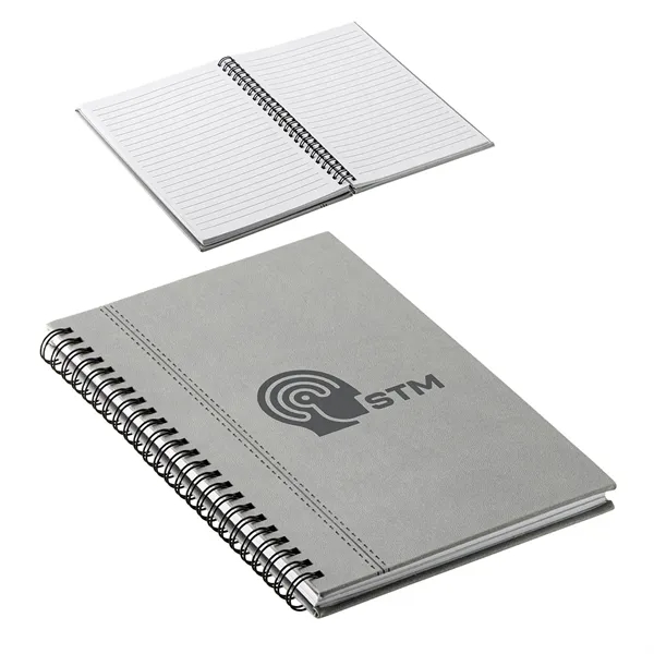 Medium Gray color option for The Ambassador Executive Spiral Journal