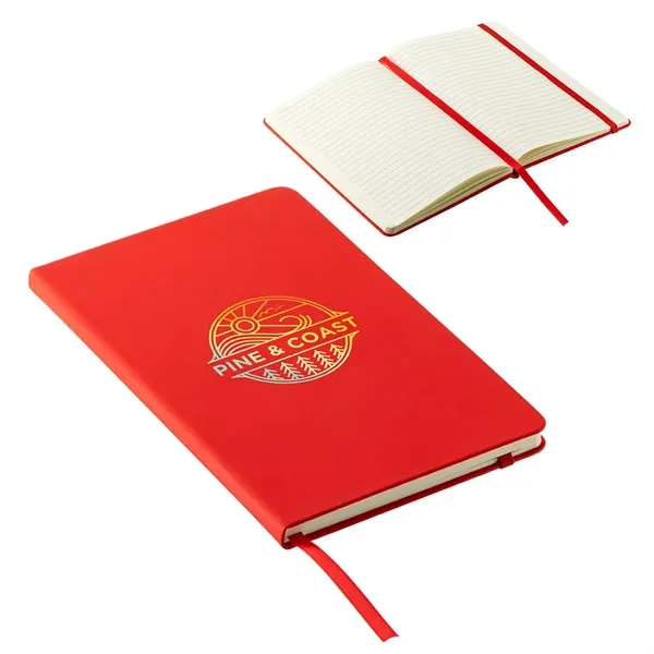 Medium Red color option for Splash Hardcover Journal