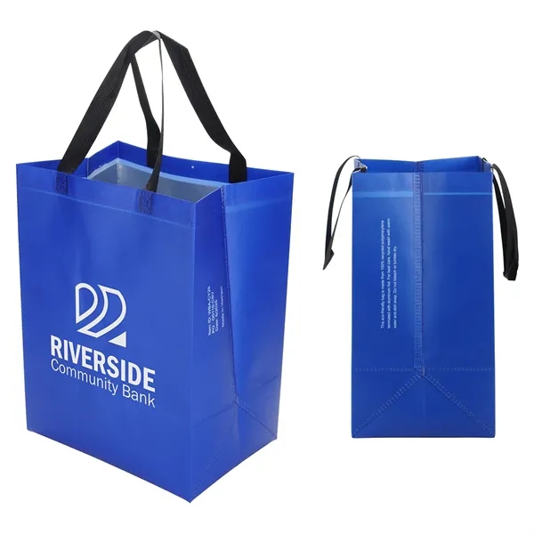 Medium Blue color option for Calypso 75 Gsm Recycled Non Woven Polypropylene Heat Sealed I