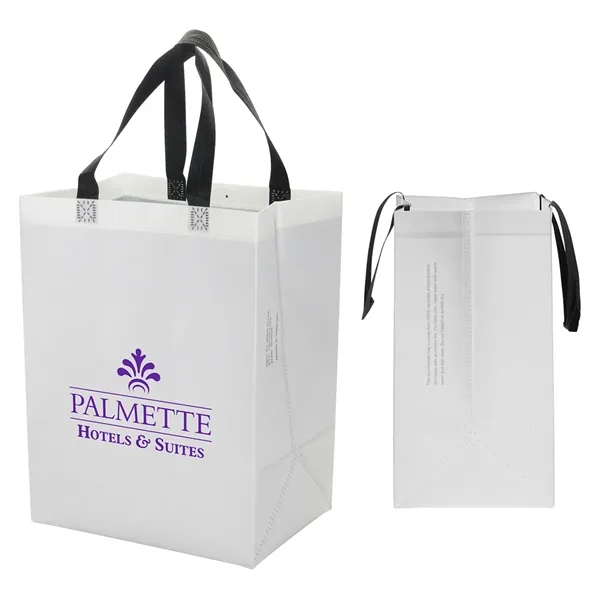 Medium White color option for Calypso 75 Gsm Recycled Non Woven Polypropylene Heat Sealed I