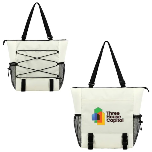Photo of Halsted 600 D Ripstop And Washed Nylon Zippered Tote Bag