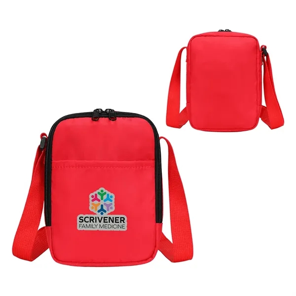 Medium Red color option for Brooklyn Crossbody Shoulder Bag