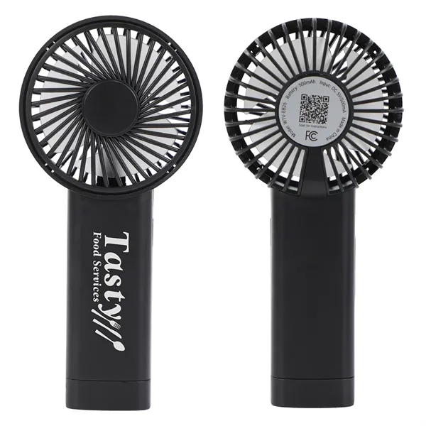 Medium Black color option for Easy Breeze Rechargeable Hand Fan