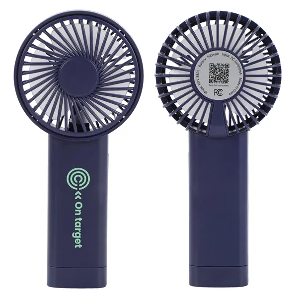 Medium Navy Blue color option for Easy Breeze Rechargeable Hand Fan