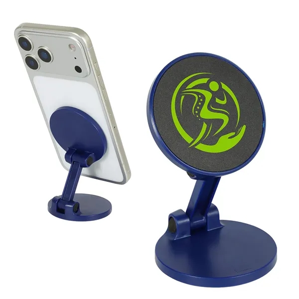 Medium Navy Blue color option for Pillar Magnetic Collapsible Phone Stand With Magnetic Base