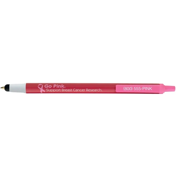 Pink color option for Bic Clic Stic Stylus Pen