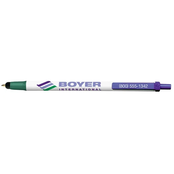 White color option for Bic Clic Stic Stylus Pen