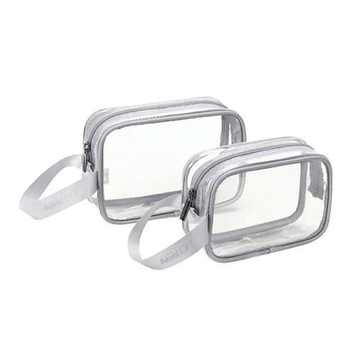 Photo of Aero Loft® Clear View 2 Pc Travel Toiletry Bags