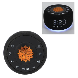 Photo of Meridian Digital Clock With Wireless Speaker & White Noise S