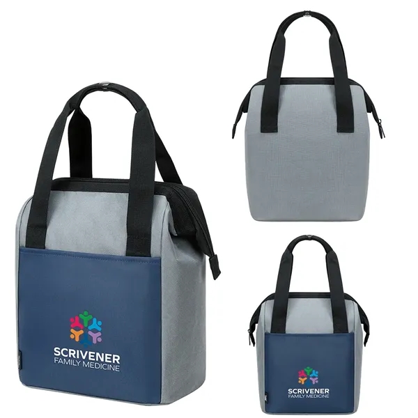 Medium Navy Blue color option for Crossroads 12 Can Rpet Cooler Bag