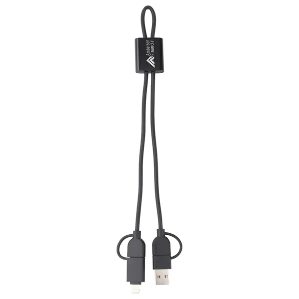 Medium Black color option for Forge 4 In 1 60 W Data & Fast Charging Cable