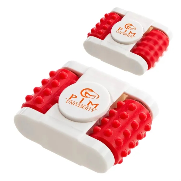 Medium Red color option for Massage Roller With Spinner