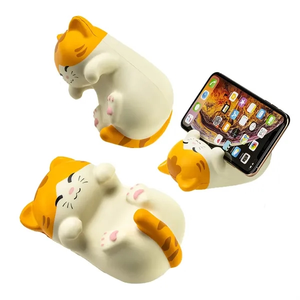 Photo of Kute Kitty   Munchkin Cat Stress Reliever & Phone Holder