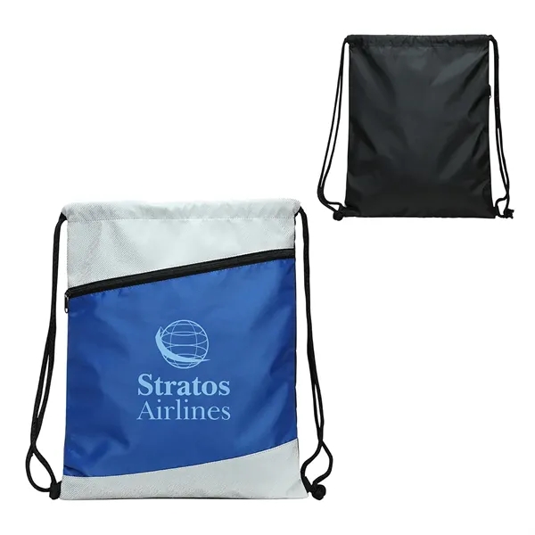 Medium Blue color option for Gateway Rpet Drawstring Bag
