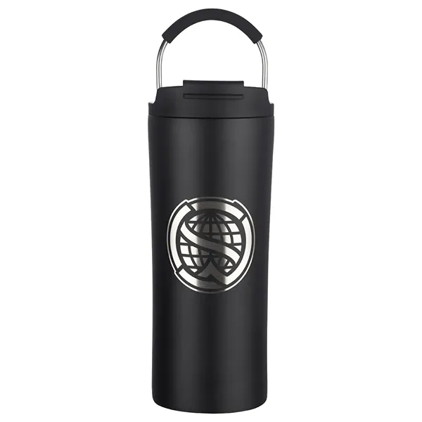 Medium Black color option for Minos 21 Oz Eco Friendly 2 In 1 Vacuum Insulated Tumbler