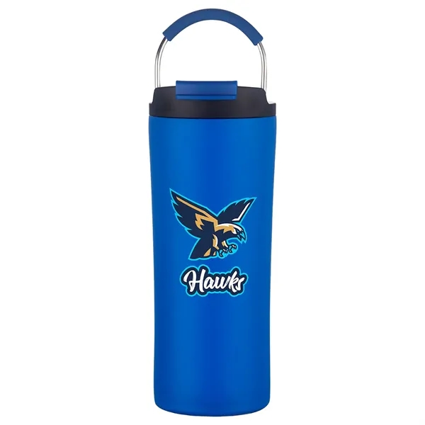 Medium Blue color option for Minos 21 Oz Eco Friendly 2 In 1 Vacuum Insulated Tumbler