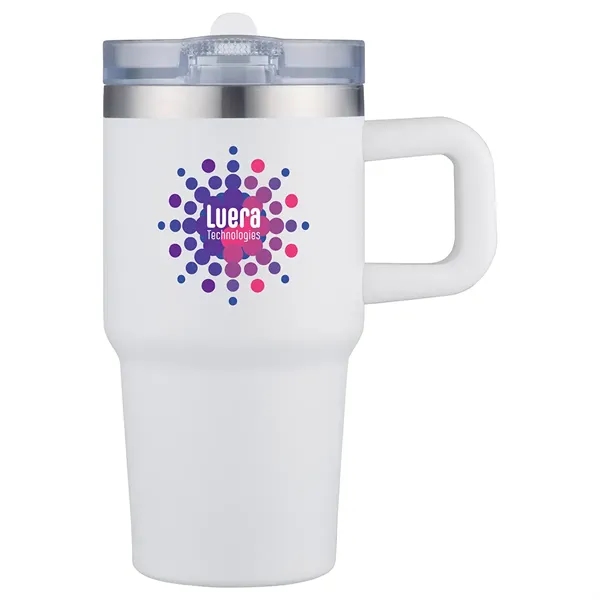 Medium White color option for Alta 20 Oz Eco Friendly Vacuum Insulated Straw Mug