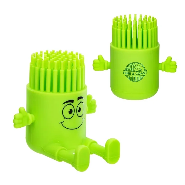 Medium Lime Green color option for Bristle Buddy Flexible Phone Stand