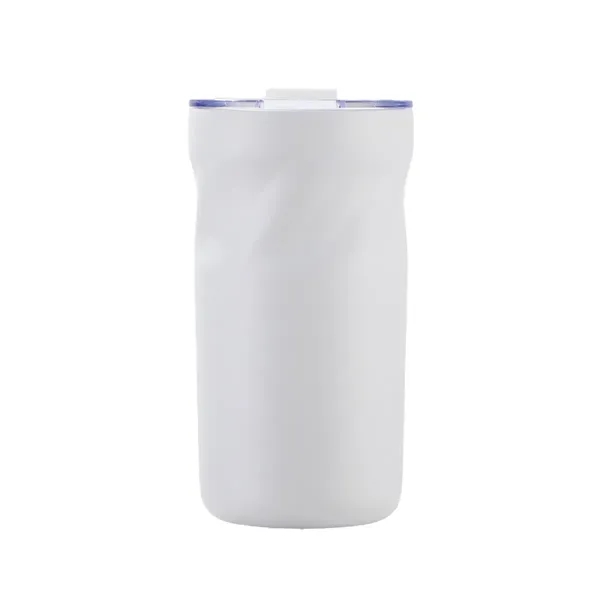 Medium White color option for Izzie 16 Oz Eco Friendly Vacuum Insulated Tumbler