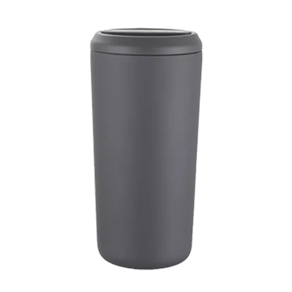 Medium Gray color option for Talia 16 Oz Eco Friendly Vacuum Insulated Tumbler