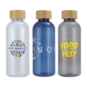 Photo of Vida 22 Oz Rpet Reusable Sports Bottle W/ Bamboo Lid