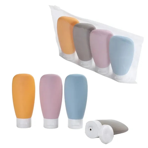 Photo of Continental 4 Bottle Travel Set In Zippered Pouch