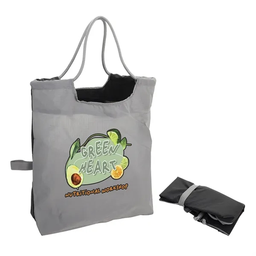 Photo of Boulevard Foldable Ripstop Tote With Cinch Cord Handles