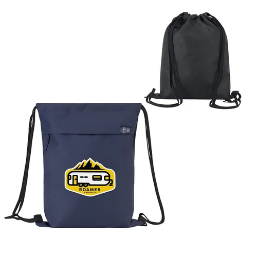 Photo of Lakeshore Recycled Nylon Drawstring Bag