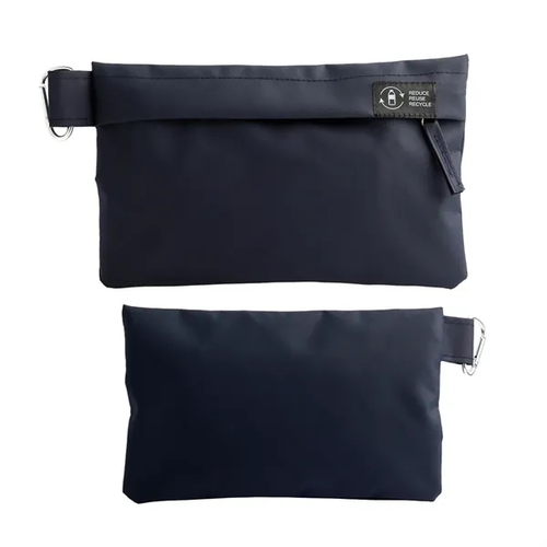 Photo of Lakeshore Recycled Nylon Utility Pouch With Carabiner