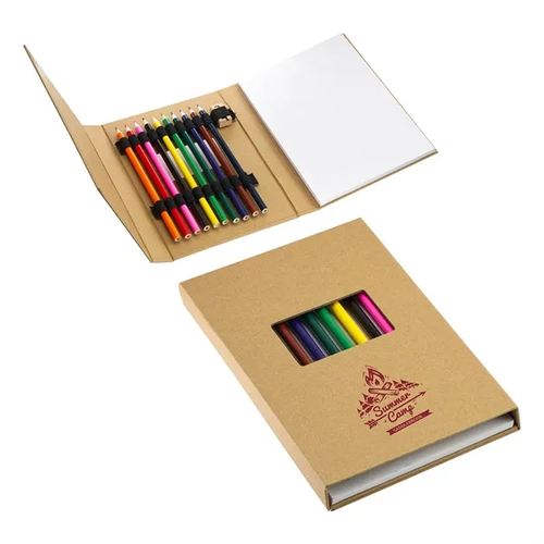 Photo of Artisan Sketch Pad With 10 Piece Colored Pencil Set