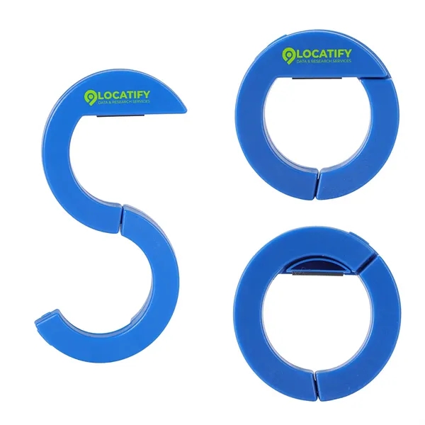 Medium Blue color option for Swing Ring Anti Theft Bag Hanger