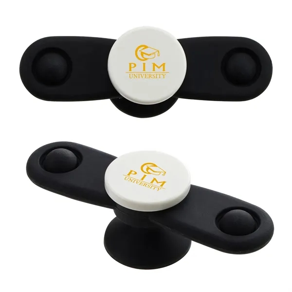 Medium Black color option for Push Pop Propeller With Suction Cup