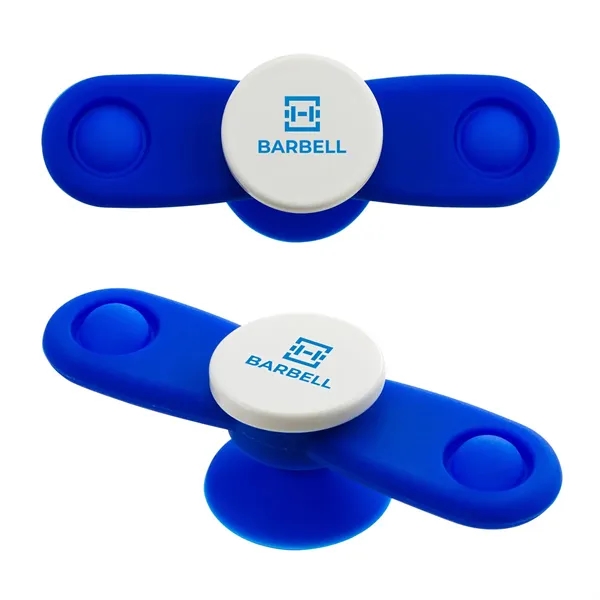 Medium Blue color option for Push Pop Propeller With Suction Cup